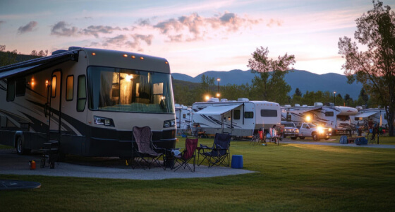 Large RV Site
