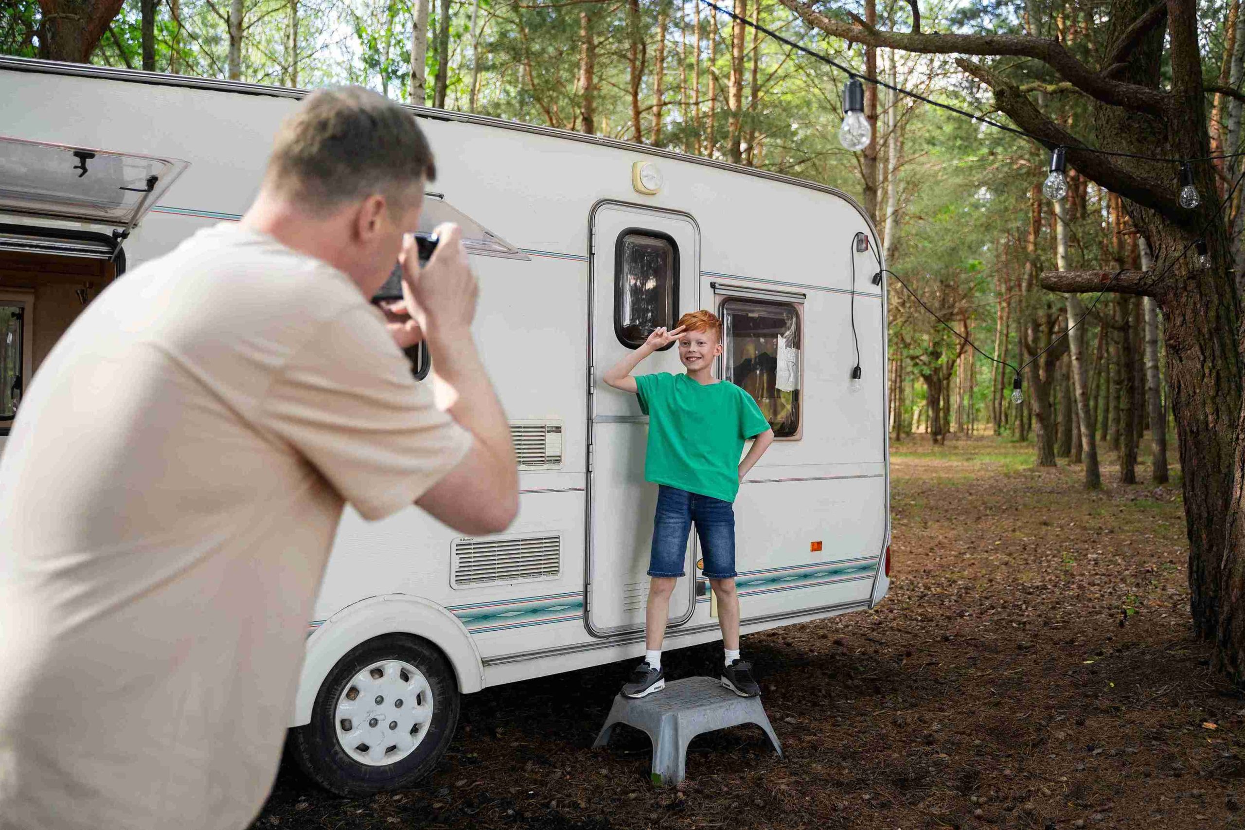 RV park for workers near Fort Worth, TX, with full hookup monthly sites at Pecan Acres in Azle, Texas