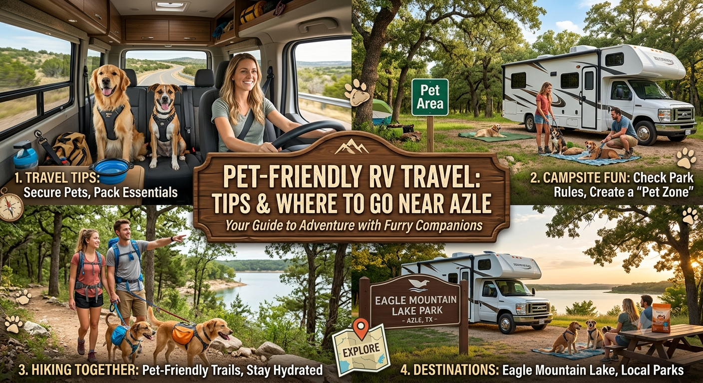 Pet-Friendly RV Travel: Tips & Where to Go Near Azle