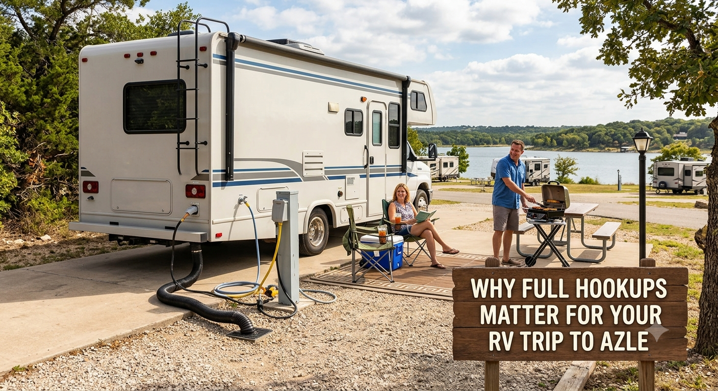Why Full Hookups Matter for Your RV Trip to Azle